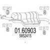 MTS 01.60903 End Silencer
